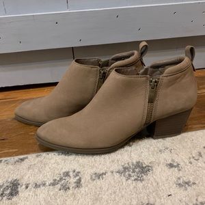 Franco Sarto Suede Booties